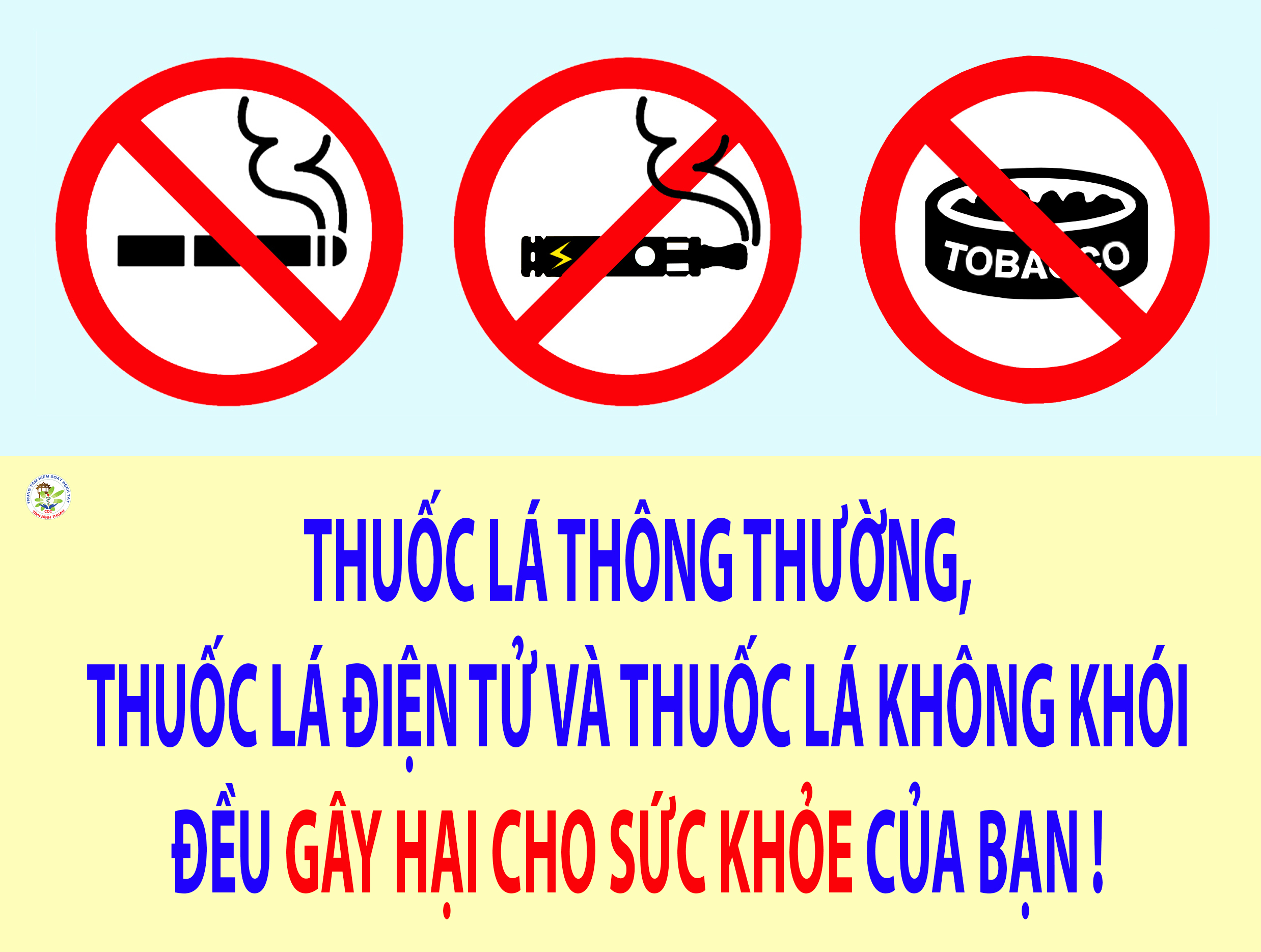 NÓI KHÔNG VỚI THUỐC LÁ ĐIỆN TỬ VÀ THUỐC LÁ NUNG NÓNG ĐỂ BẢO VỆ BẠN VÀ NGƯỜI THÂN.