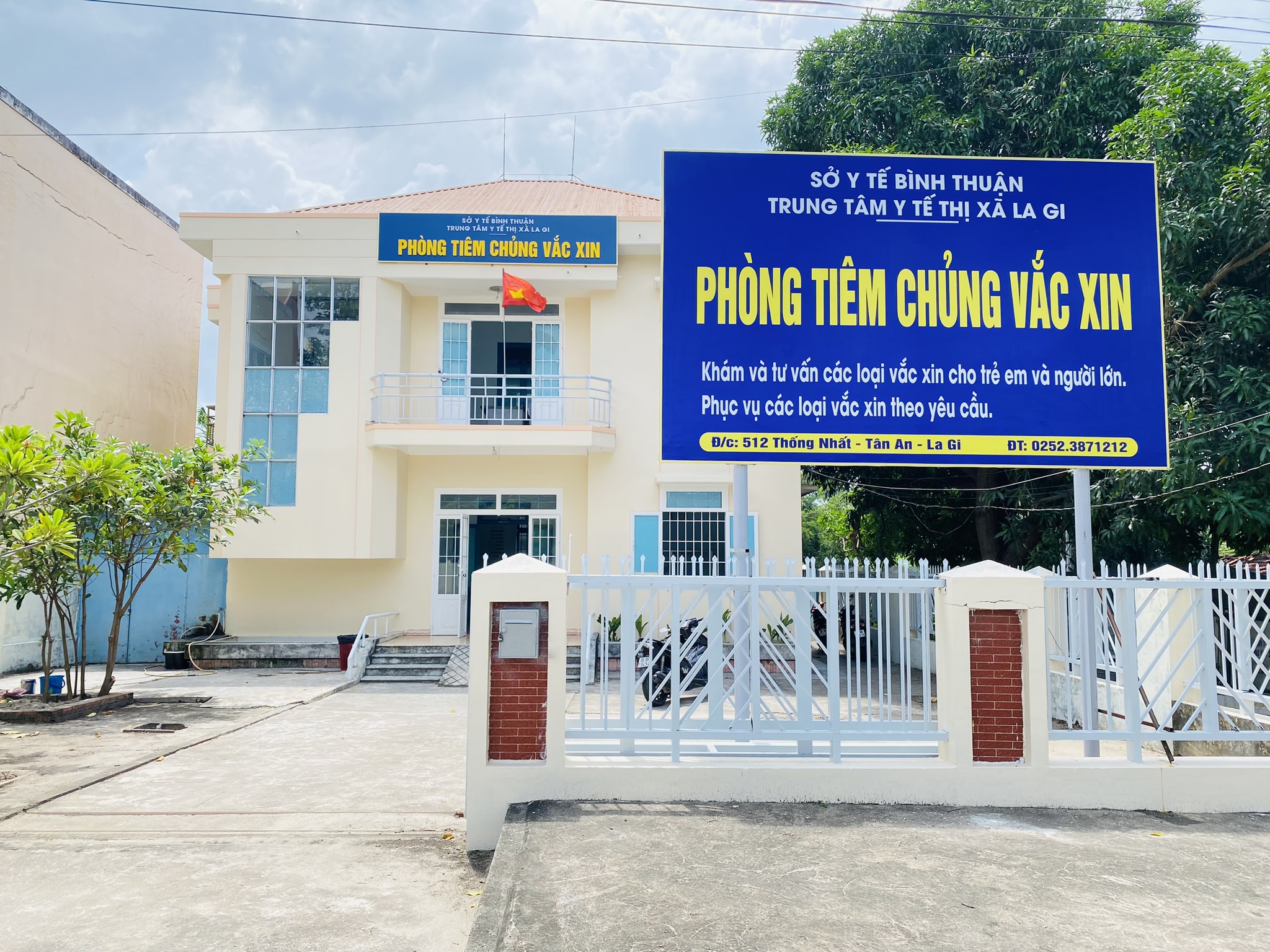 THÔNG BÁO DỊCH VỤ TIÊM NGỪA